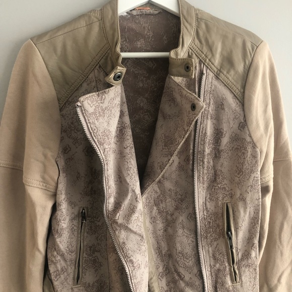Free People Vegan Leather Moto Jacket - Picture 6 of 6